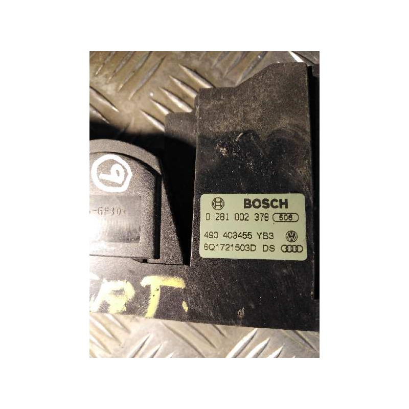 Recambio de potenciometro pedal para skoda fabia (6y2/6y3) fresh   |   01.00 - 12.04 | 2000 - 2004 | 64 cv / 47 kw referencia OE