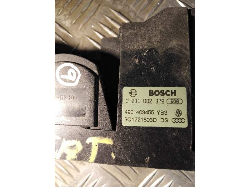 Recambio de potenciometro pedal para skoda fabia (6y2/6y3) fresh   |   01.00 - 12.04 | 2000 - 2004 | 64 cv / 47 kw referencia OE