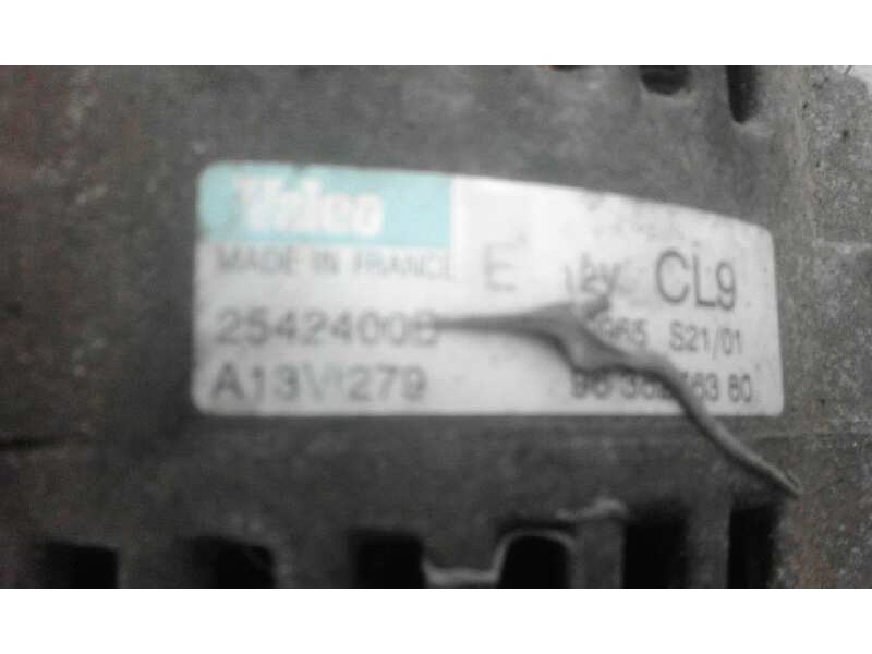 Recambio de alternador para peugeot 106 (s1) 1.4   |   0.91 - 0.96 | 1991 - 1996 | 75 cv / 55 kw referencia OEM IAM   
