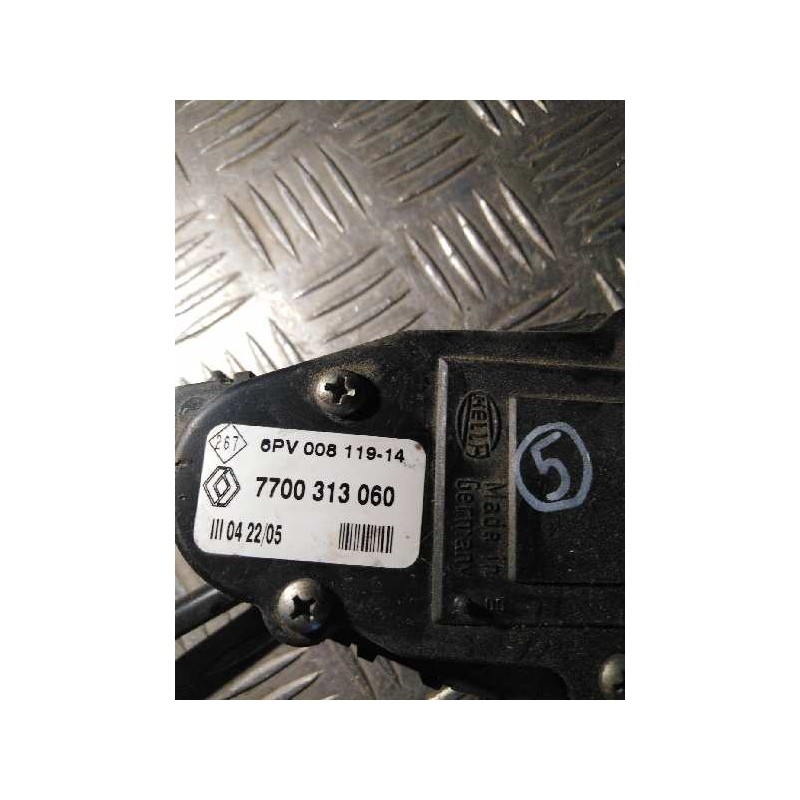 Recambio de potenciometro pedal para nissan primastar (x83) 1.9 dci diesel cat   |   0.02 - 0.06 | 2002 - 2006 | 101 cv / 74 kw 