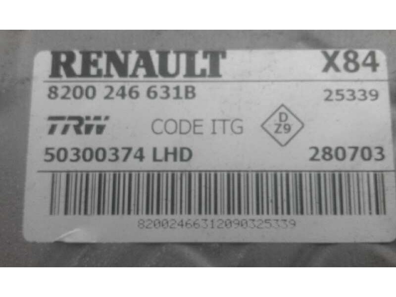Recambio de columna direccion para renault megane ii berlina 5p 1.9 dci diesel   |   0.00 - ... | 20002 | 120 cv / 88 kw referen