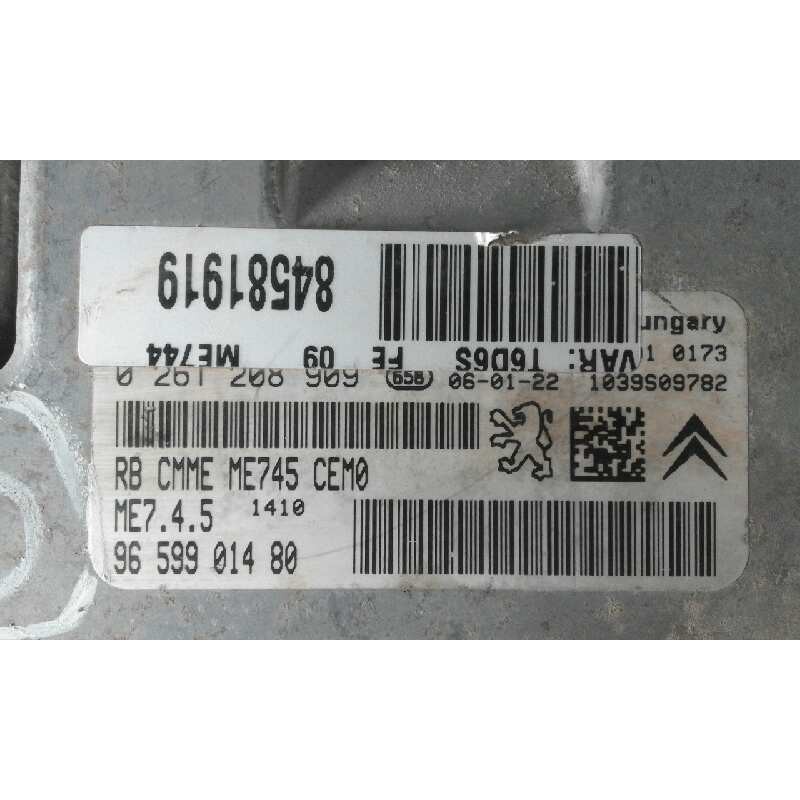 Recambio de centralita motor uce para peugeot 307 break/sw (s2)    |   0.05 - 0.08 | 2005 - 2008 referencia OEM IAM 0261208909 9 Recambio de centralita motor uce para peugeot 307 break/sw (s2)    |   0.05 - 0.08 | 2005 - 2008 referencia OEM IAM 0261208909 9