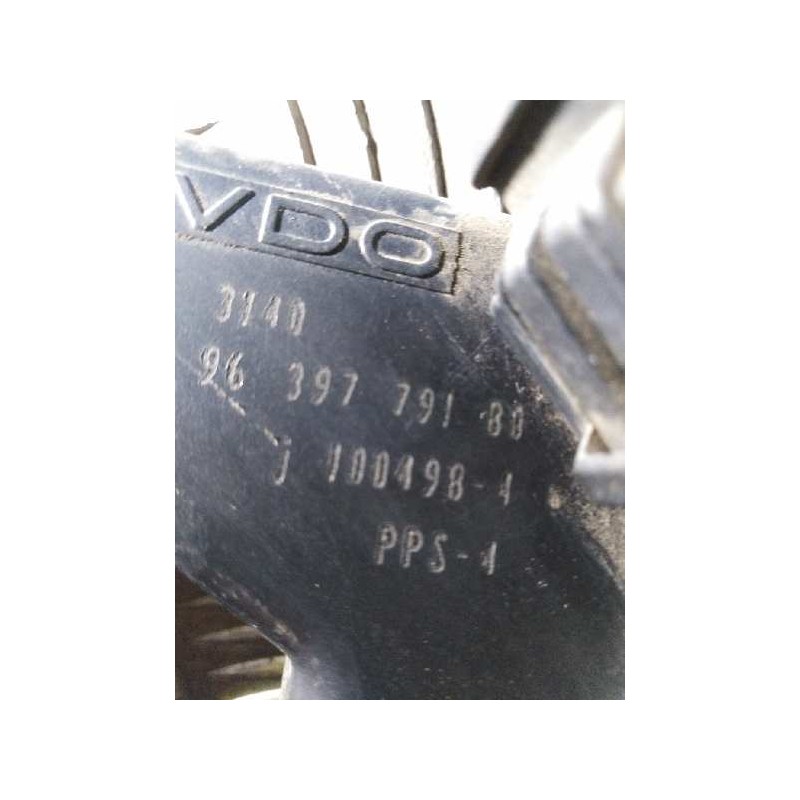 Recambio de potenciometro pedal para peugeot 406 break (s1/s2) 2.1 turbodiesel cat   |   0.97 - ... | 1997 | 109 cv / 80 kw refe