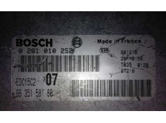 Recambio de centralita motor uce para  referencia OEM IAM 0281010252 9635158180  2