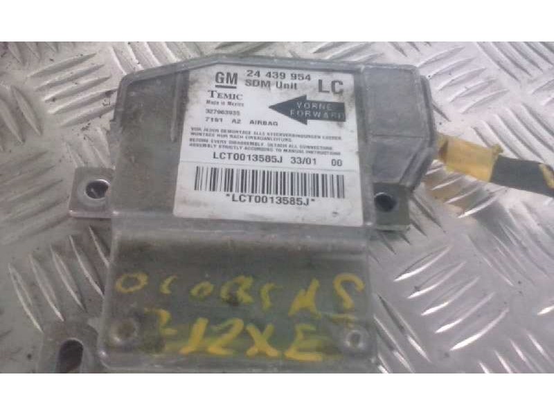 Recambio de centralita airbag para opel corsa c club   |   08.00 - 12.03 | 2000 - 2003 | 75 cv / 55 kw referencia OEM IAM   