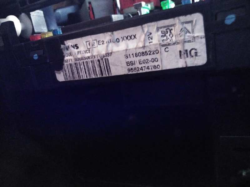 Recambio de caja reles / fusibles para peugeot 206 berlina x-line   |   10.02 - 12.10 | 2002 - 2010 | 68 cv / 50 kw referencia O