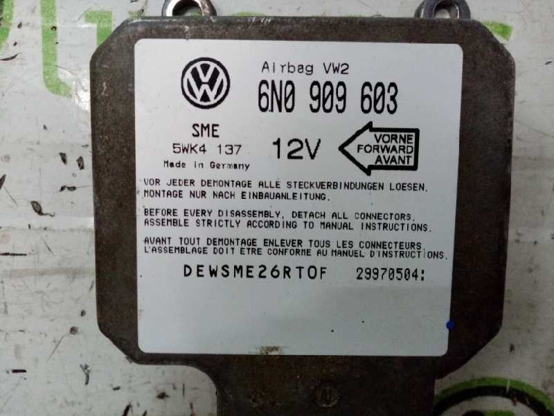 Recambio de centralita airbag para seat alhambra (7v8) se   |   11.97 - 12.99 | 1997 - 1999 | 110 cv / 81 kw referencia OEM IAM  Recambio de centralita airbag para seat alhambra (7v8) se   |   11.97 - 12.99 | 1997 - 1999 | 110 cv / 81 kw referencia OEM IAM