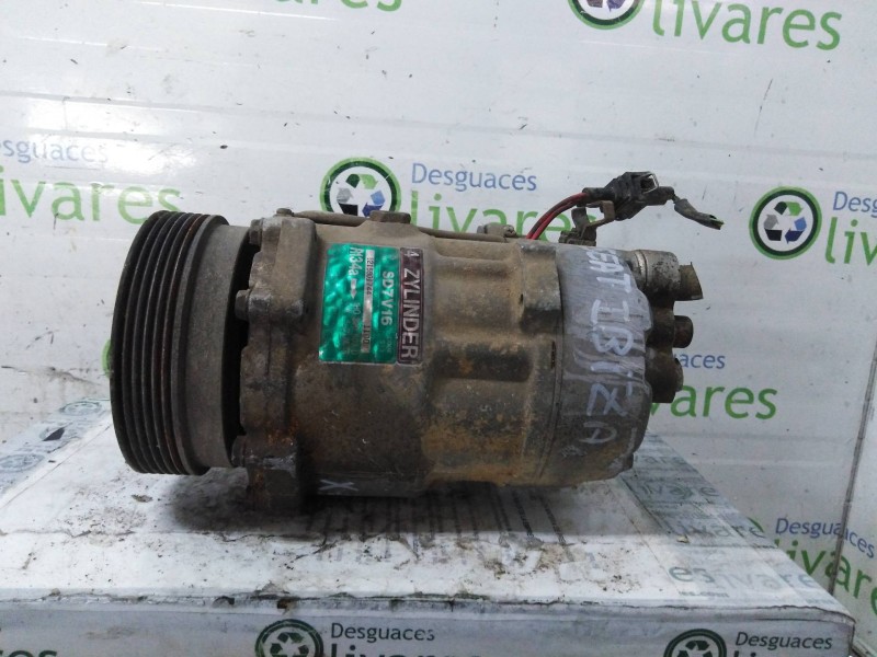 Recambio de compresor aire acondicionado para seat ibiza (6k)    |   0.93 - 0.99 | 1993 - 1999 referencia OEM IAM  1215901744 SD
