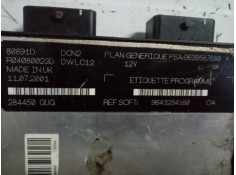 Recambio de centralita motor uce para citroen xsara berlina 1.9 d sx   |   12.97 - 12.04 | 1997 - 2004 | 69 cv / 51 kw referenci 2