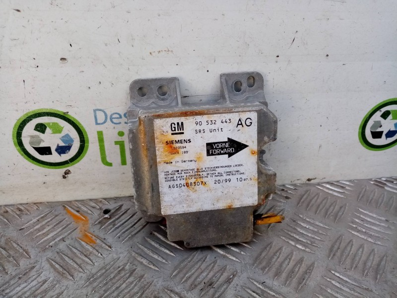 Recambio de centralita airbag para opel corsa b city   |   09.97 - ... | 1997 | 54 cv / 40 kw referencia OEM IAM  90532443 5WK41
