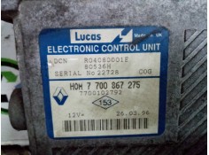 Recambio de centralita motor uce para renault megane i classic (la0) 1.9 turbodiesel   |   0.96 - 0.01 | 1996 - 2001 | 90 cv / 6 2