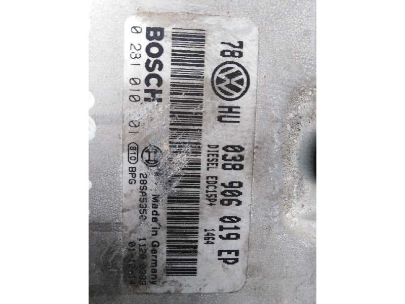 Recambio de centralita motor uce para volkswagen passat berlina (3b3) advance   |   10.03 - 12.05 | 2003 - 2005 | 131 cv / 96 kw