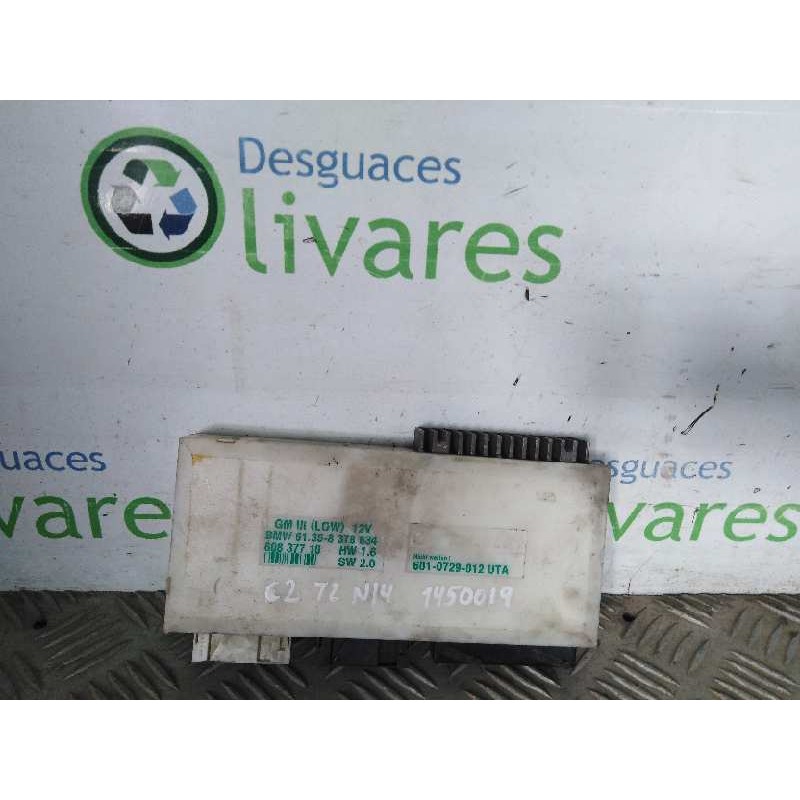 Recambio de modulo electronico para bmw serie 5 berlina (e39) 525td   |   09.95 - 12.00 | 1995 - 2000 | 116 cv / 85 kw referenci Recambio de modulo electronico para bmw serie 5 berlina (e39) 525td   |   09.95 - 12.00 | 1995 - 2000 | 116 cv / 85 kw referenci