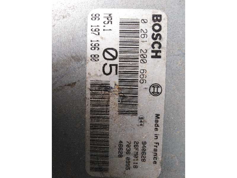 Recambio de centralita motor uce para citroen xantia berlina    |   0.93 - 0.97 | 1993 - 1997 referencia OEM IAM 0261200666 9619