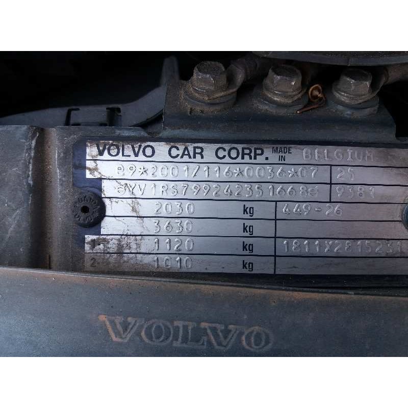 volvo s60 berlina 2.4 diesel cat   |   0.00 - ... | 2000 | 163 cv / 120 kw del año 2000