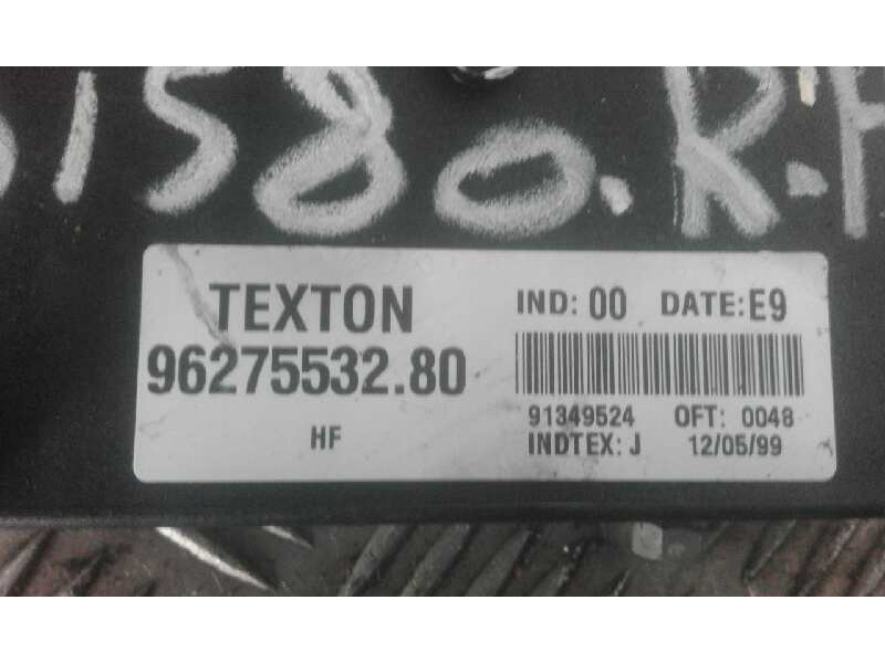 Recambio de centralita cierre para citroen xantia berlina 1.6 sx   |   12.97 - 12.00 | 1997 - 2000 | 88 cv / 65 kw referencia OE