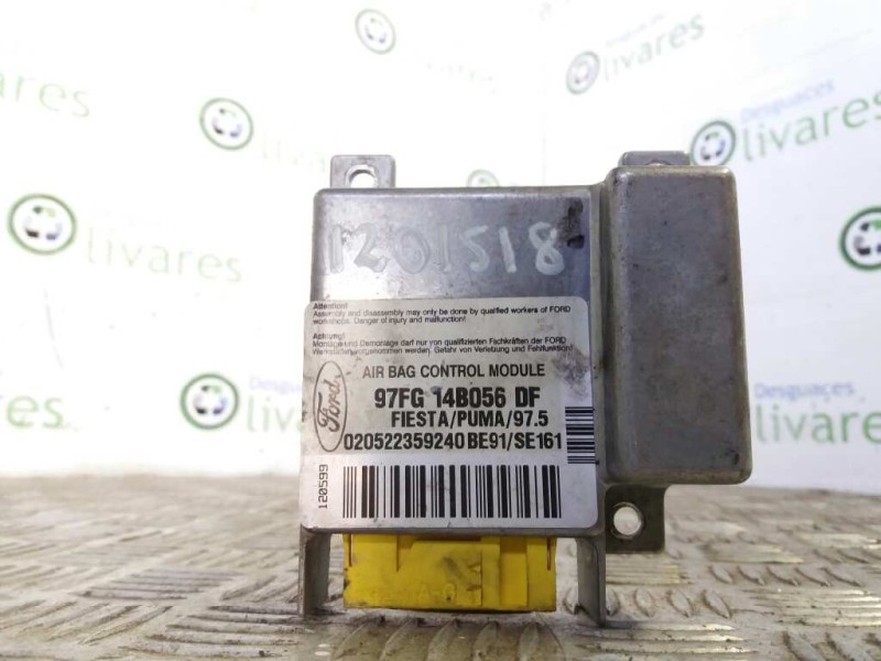 Recambio de centralita airbag para ford fiesta berlina valore   |   12.96 - 12.97 | 1996 - 1997 | 60 cv / 44 kw referencia OEM I