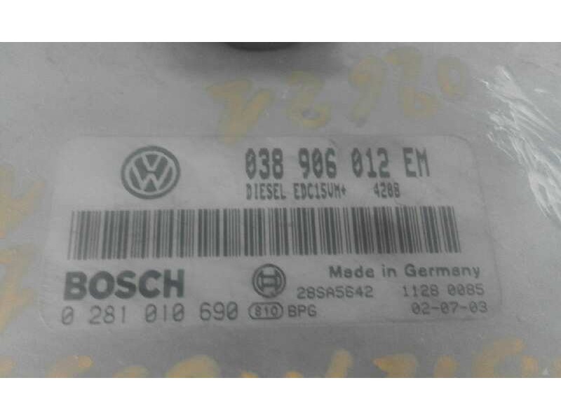 Recambio de centralita motor uce para seat ibiza (6l1) stella   |   04.02 - 12.04 | 2002 - 2004 | 64 cv / 47 kw referencia OEM I