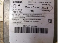 Recambio de centralita airbag para peugeot 307 (s1) xr   |   04.01 - 12.04 | 2001 - 2004 | 90 cv / 66 kw referencia OEM IAM 9650 2