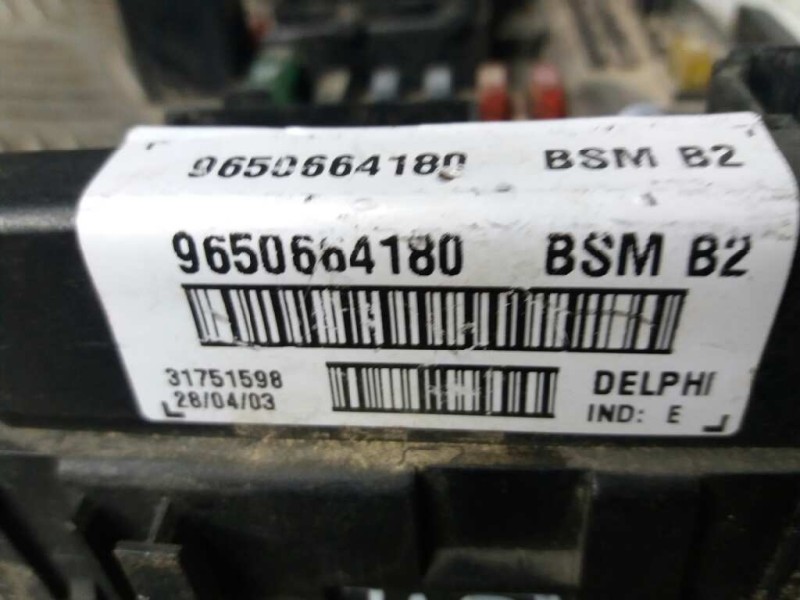 Recambio de caja bsm para peugeot 307 (s1) xr   |   04.01 - 12.04 | 2001 - 2004 | 90 cv / 66 kw referencia OEM IAM 9650664180 BS