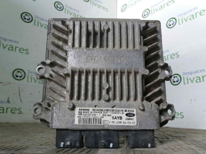 Recambio de centralita motor uce para ford fiesta (cbk) trend   |   11.01 - 12.06 | 2001 - 2006 | 68 cv / 50 kw referencia OEM I