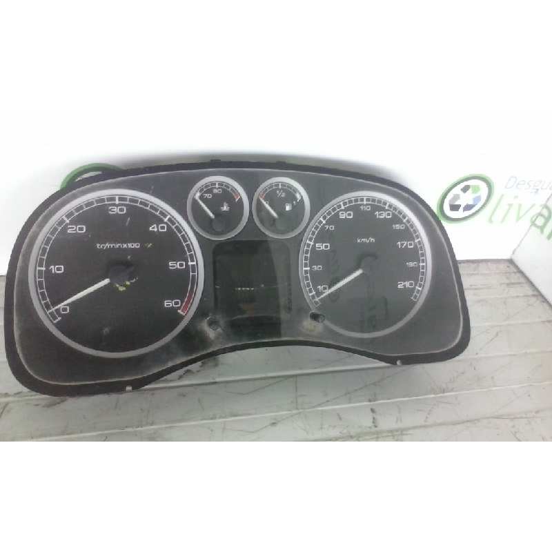 Recambio de cuadro instrumentos para peugeot 307 (s1) xn   |   04.01 - 12.03 | 2001 - 2003 | 109 cv / 80 kw referencia OEM IAM  