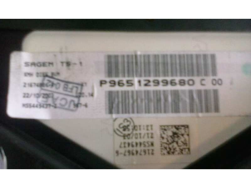 Recambio de cuadro instrumentos para peugeot 307 (s1) xr   |   04.01 - 12.04 | 2001 - 2004 | 90 cv / 66 kw referencia OEM IAM   