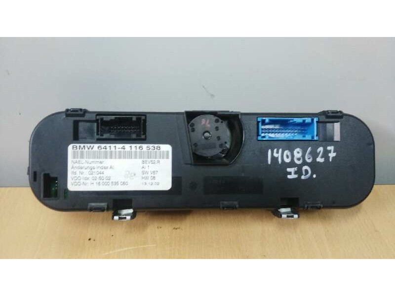 Recambio de mando climatizador para  referencia OEM IAM 64114116538 H16000535060 