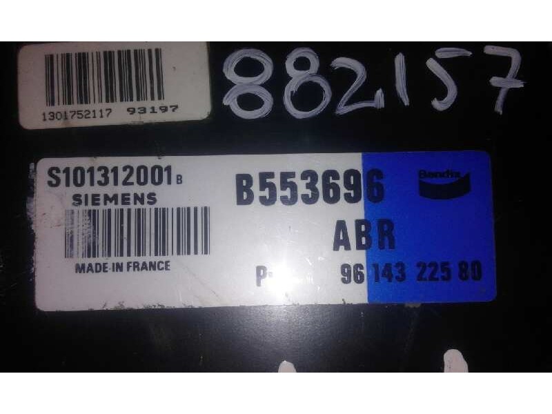 Recambio de centralita motor uce para peugeot 405 berlina embassy d   |   08.90 - ... | 1990 | 69 cv / 51 kw referencia OEM IAM 