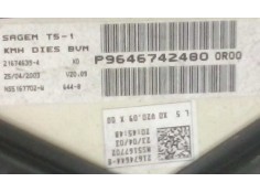 Recambio de cuadro instrumentos para peugeot 307 (s1) xn   |   04.01 - 12.03 | 2001 - 2003 | 109 cv / 80 kw referencia OEM IAM   2