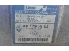 Recambio de centralita motor uce para renault trafic (desde 5.89) t 1100   |   11.97 - 12.00 | 1997 - 2000 | 60 cv / 44 kw refer 2