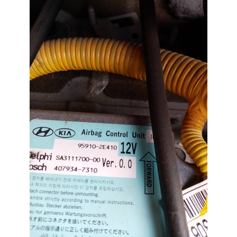 Recambio de centralita airbag para hyundai tucson (jm) 2.0 cat   |   0.04 - 0.10 | 2004 - 2010 | 141 cv / 104 kw referencia OEM 