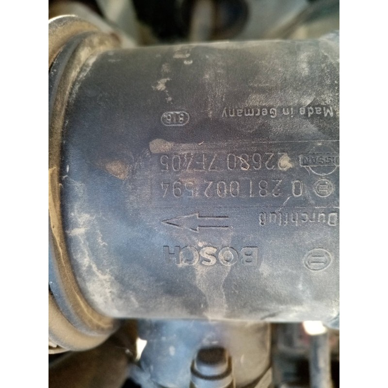 Recambio de caudalimetro para nissan terrano/terrano.ii (r20) 2.7 turbodiesel   |   0.93 - ... | 1993 | 125 cv / 92 kw referenci