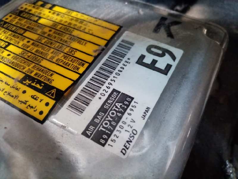 Recambio de centralita airbag para toyota prius (nhw20) 1.5 cat   |   0.03 - 0.09 | 2003 - 2009 | 78 cv / 57 kw referencia OEM I
