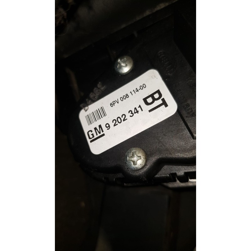 Recambio de potenciometro pedal para opel zafira b 1.9 cdti   |   0.05 - ... | 2005 | 120 cv / 88 kw referencia OEM IAM 9202341 