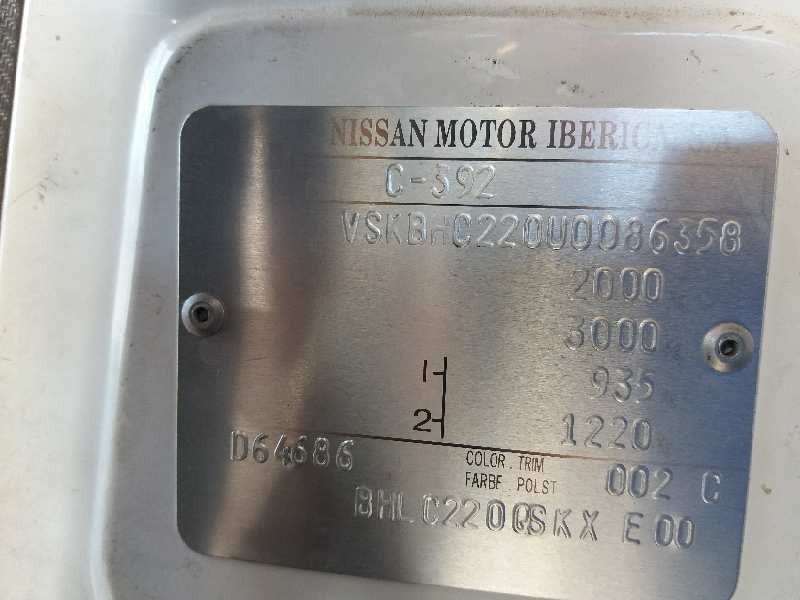 nissan vanette (c 220) vanette  transporter   |   07.83 - ... | 1983 | 69 cv / 51 kw del año 1983