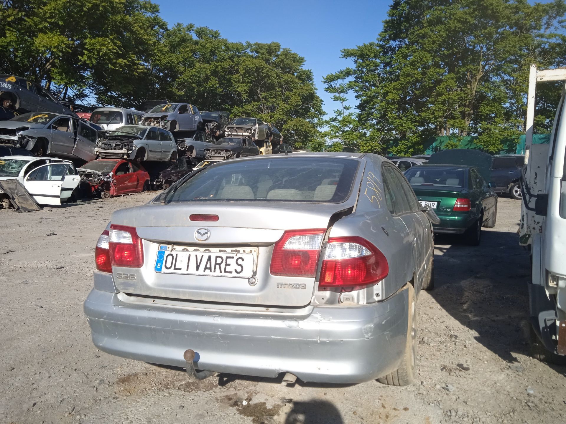 GG3E58020B PUERTA DELANTERA DERECHA / 2300731 PARA MAZDA 626 V HATCHBACK GF 2. - Imagen 6 de 10