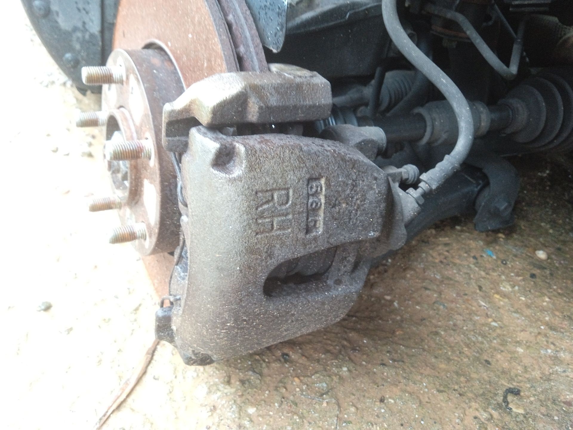 Mazda Algemeen BRAKE CALIPER RIGHT FRONT BPYK3361XC
